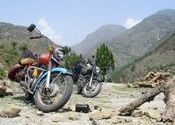 Couple of trusty steeds, on our way up Jalohri pass by IndyBoy