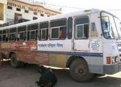 Pushkar bus by thirdreel.  Tags: Pushkar, Rajasthan, Buses in India, bus.