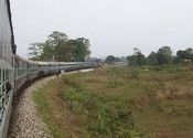 From Siliguri to Maal Bazar by train by Satyabrata Sur.  Tags: Siliguri, West Bengal, dooars, Bazaar, Trains.