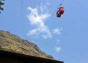 Raigad ropeway by selar.  Tags: Maharashtra, Raigad, ropeway.