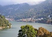 Nainital Lake from a different angle by AYAN MUKHERJEE.  Tags: Nainital, Uttarakhand, Nainital Lake, Lakes.