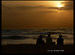 People Enjoying The Sun Set
