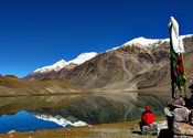 Chandrataal Lake by drvbose.  Tags: Himachal Pradesh, Lahaul Spiti, Spiti, Lakes.