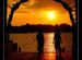 Sunset Under the Arch