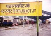 Pathankot Station by IndiaJim.  Tags: Pathankot, Punjab, Transportation, Train Stations.