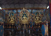 Golden Temple Interior, Bylakupee, by avi1010.  Tags: Golden Temple, Temples and Monuments, temple.