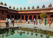 fatehpur by sdeep.  Tags: Uttar Pradesh, Agra, Rajasthan, Fatehpur Sikri, fatehpur, tag this document, jami masjid.