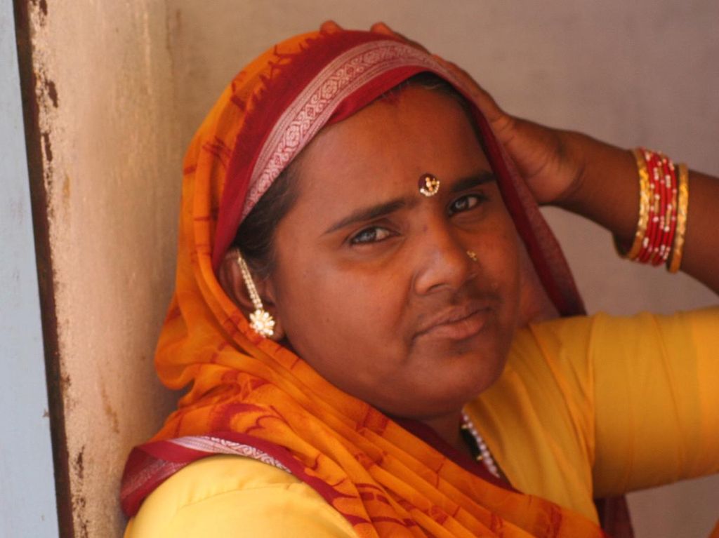 Woman in Orchha