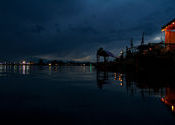 Sunset at the Dal Lake by Chetan Kulkarni.  Tags: Jammu and Kashmir, Srinagar, Dal Lake, Sunsets, Lakes.