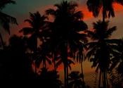 Sunset, Colomb Beach, Goa by Klompen.  Tags: Goa, beach, Sunsets.