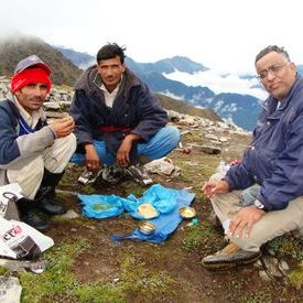 Roopkund Trek - Breakfast at Kalu Vinayak: Roopkund Trek - Breakfast at Kalu Vinayak Roopkund Trek - Breakfast at Kalu Vinayak: Roopkund Trek - Breakfast at Kalu Vinayak