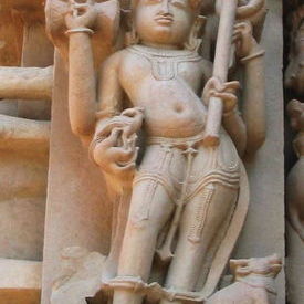 Khajuraho. Bhairav: Khajuraho. Bhairav