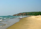 Arambol beach by -m2-.  Tags: Arambol, Goa, Arambol Beach, beach.