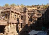 Kailasa - Cave 16 - Ellora by vaibhav_arora.  Tags: Maharashtra, Sambhaji Nagar, Ellora Caves.