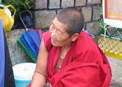 Buddhist Nun by Shajara.  Tags: People and Faces, buddhist.