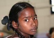 Girl in hospital -Anantapur. by chechita.  Tags: Anantapur, Andhra Pradesh, People and Faces.
