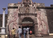 Gates of St.Jerome Fort in Daman by olias.  Tags: Daman, Daman and Diu, Temples and Monuments, fort.