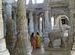 Two women, many pillars