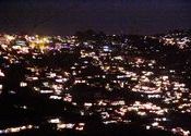 Almora at night by aindril.  Tags: Uttarakhand, Almora.