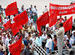 Employees of public sector began a two-day strike on Wednesday to protest against reforms 