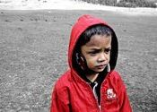 My little model by Sangeet Halder.  Tags: West Bengal, Darjeeling.