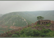 Abandoned by Khans.  Tags: Alwar, Rajasthan, Landscapes, nature.