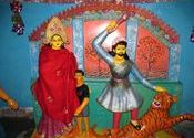 idols-bonobibi & dakhinray by damnit2012.  Tags: West Bengal, Sunderbans.