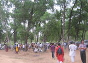 Village Fair by Akarn_navokas.  Tags: Shantiniketan, West Bengal, village.