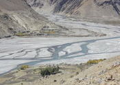Spiti River Basin by wethemortals.  Tags: Spiti, Himachal Pradesh, tabo, Spiti Valley, river.