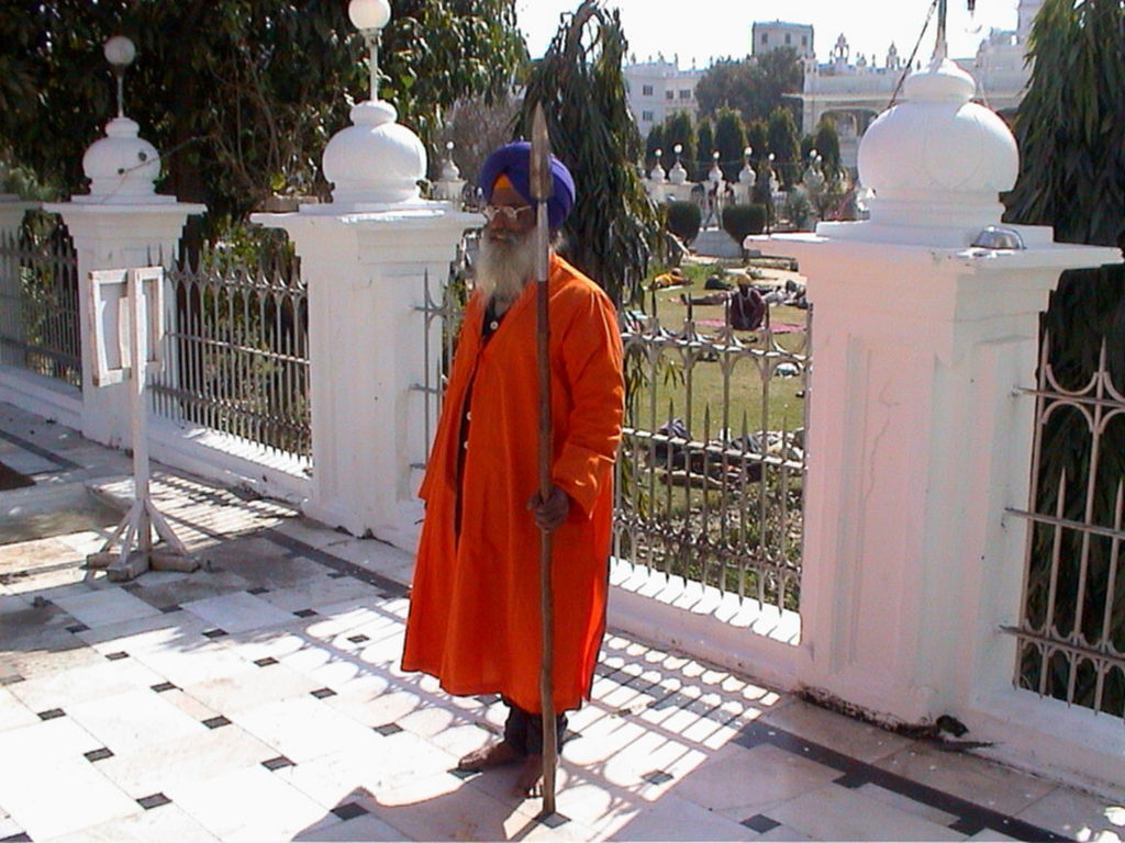 Guard in the Golden Temple