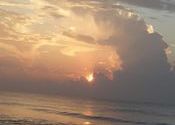 sun rise at gopalpur seabeach by KHUDIRAM CHAKRABORTY.  Tags: Odisha, Gopalpur, sun.