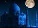 Photoshopped Taj by moonlight
