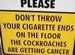 A really wierd sign