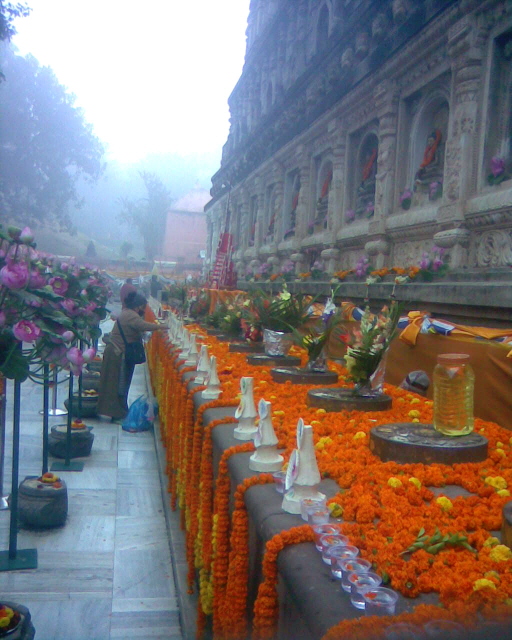 Bodh Gaya Courtyard Bodh Gaya Courtyard