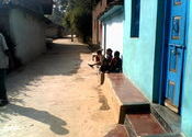 children playing around on a lazy morning by anilkhare.  Tags: Madhya Pradesh, Satna, morning, Children.
