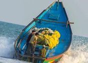 Fishing Trip by Lou Wilson.  Tags: Odisha, Gopalpur, fishing.