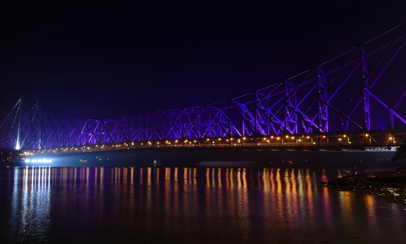 Howrah Bridge at Night - India Travel Forum | IndiaMike.com