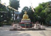 Root Institute  by Langford.  Tags: Bihar, Bodh Gaya, root institute.