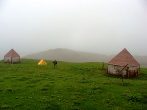 Roopkund Trek - To  the tent at Bedni