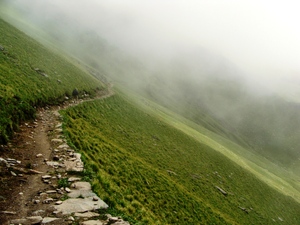 Roopkund Trek - Trekking path to Pathal Nachauni