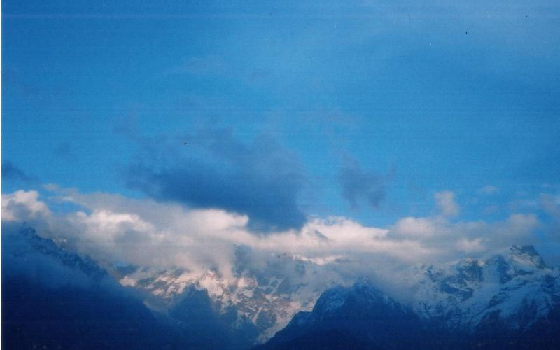 sunset kinnaur kailash, kalpa.jpg