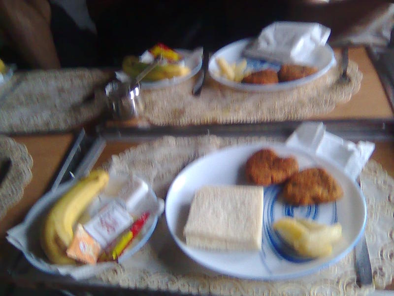 Impeccable Food Service on the Rajdhani and Shatabdi 