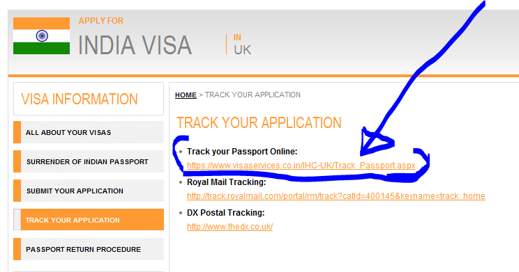 vfs global uk visit visa tracking